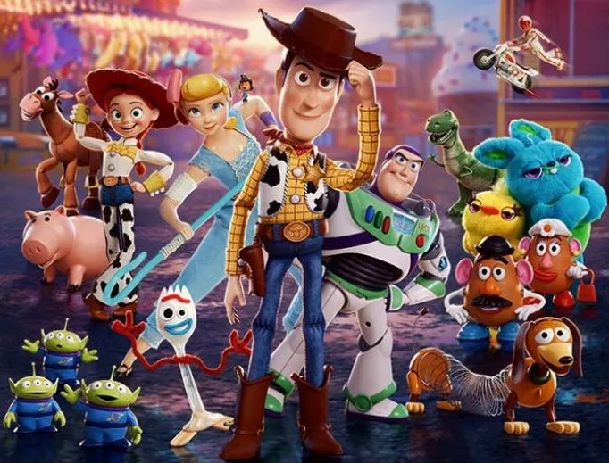 main characters in toy story 4
