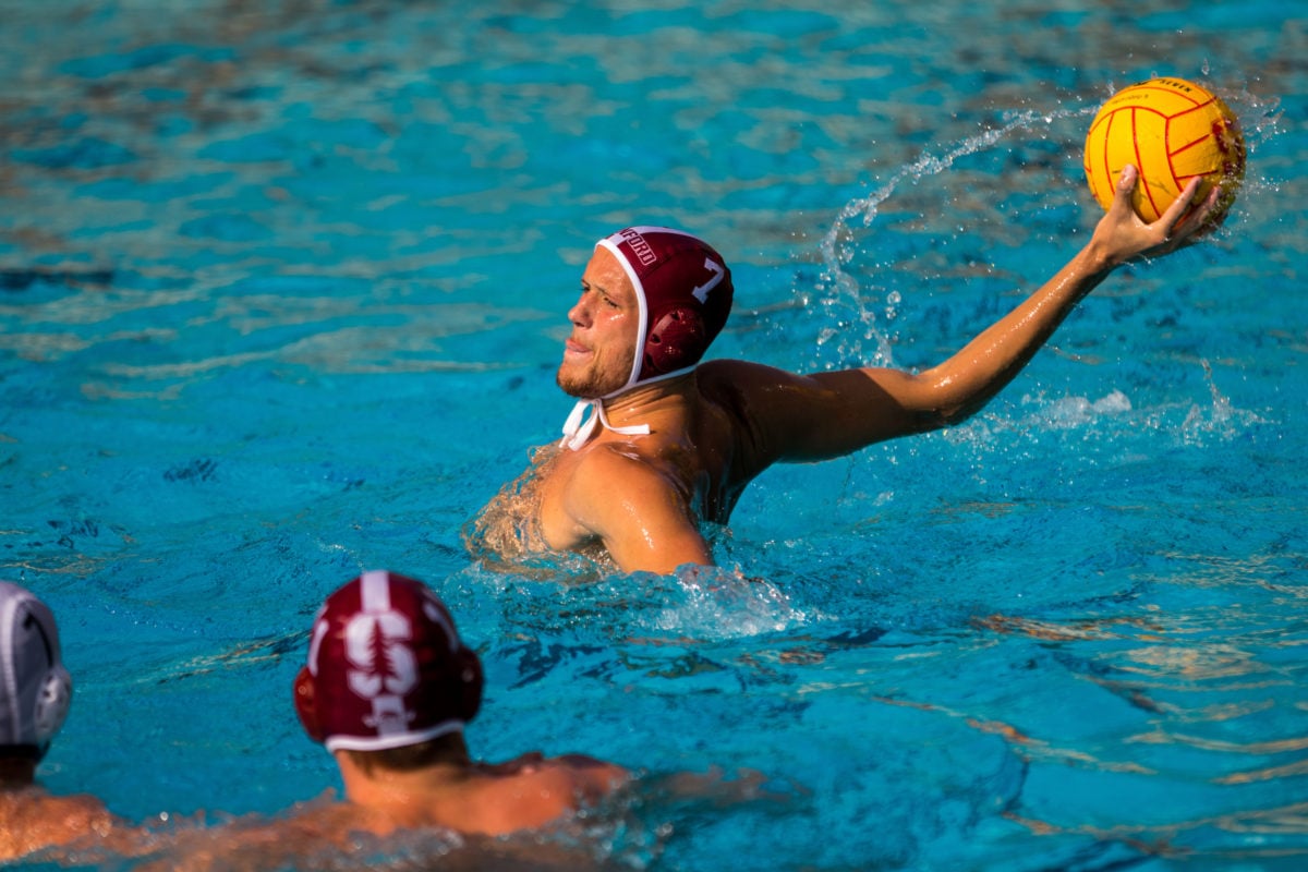 Men's water polo cruises to a senior day victory - The Stanford Daily